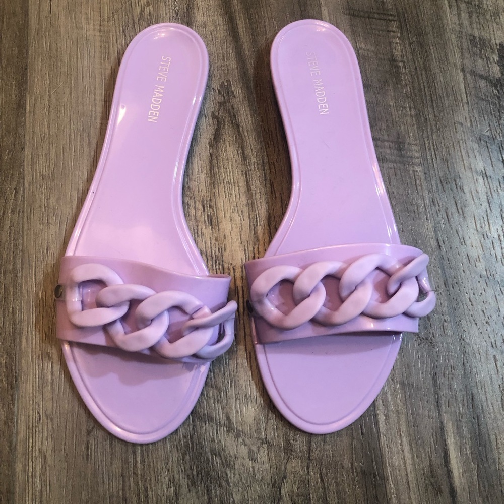 Steve Madden jelly sandals